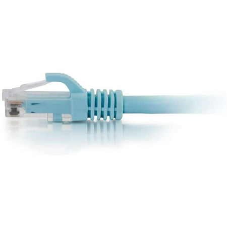 Snagless Unshielded Ethernet Network Patch Cable 25 Feet, 7.62 Meters C2G 00771 Cat6a Cable Aqua 